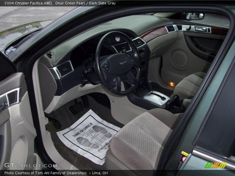 Onyx Green Pearl / Dark Slate Gray 2004 Chrysler Pacifica AWD