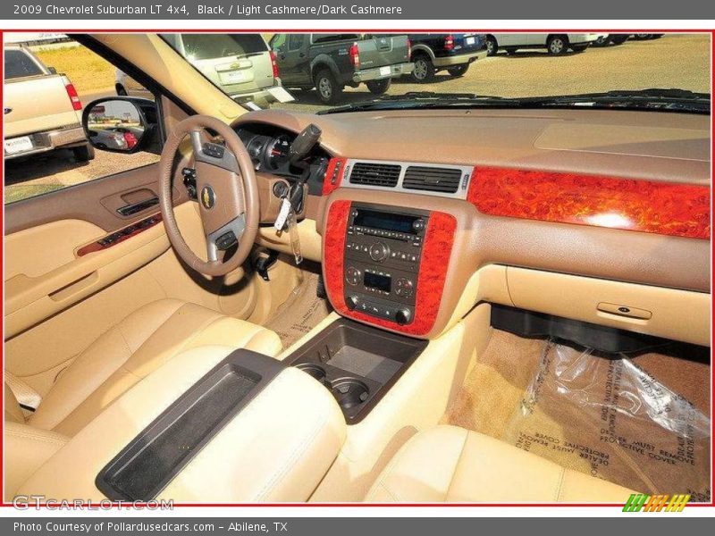 Black / Light Cashmere/Dark Cashmere 2009 Chevrolet Suburban LT 4x4