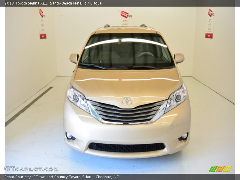 Sandy Beach Metallic / Bisque 2013 Toyota Sienna XLE