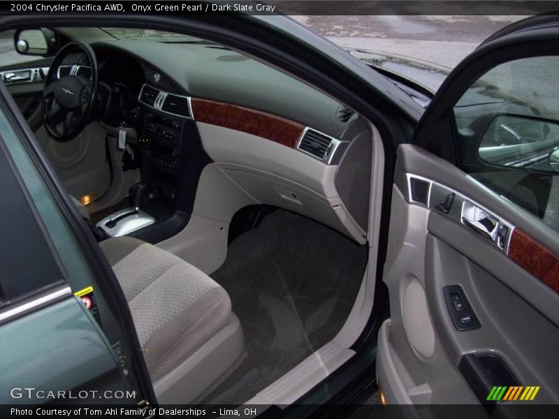 Onyx Green Pearl / Dark Slate Gray 2004 Chrysler Pacifica AWD