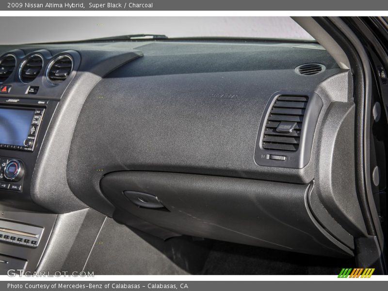 Super Black / Charcoal 2009 Nissan Altima Hybrid