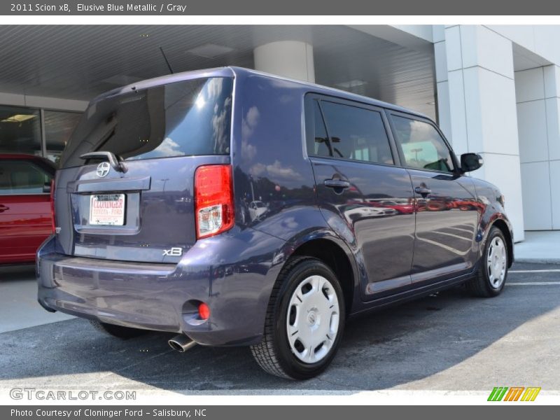 Elusive Blue Metallic / Gray 2011 Scion xB