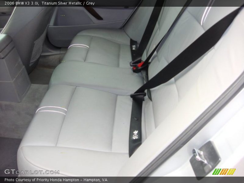 Titanium Silver Metallic / Grey 2006 BMW X3 3.0i