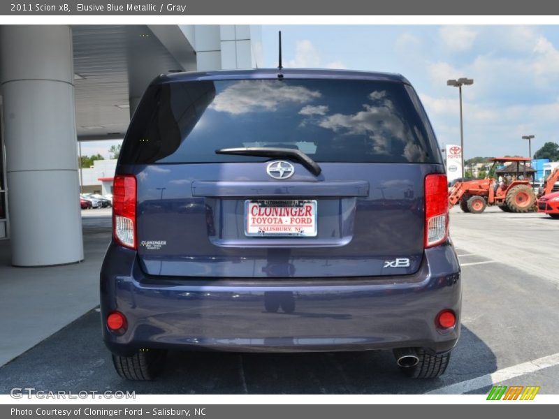 Elusive Blue Metallic / Gray 2011 Scion xB