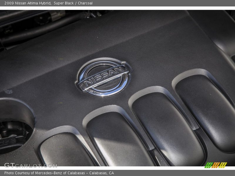 Super Black / Charcoal 2009 Nissan Altima Hybrid