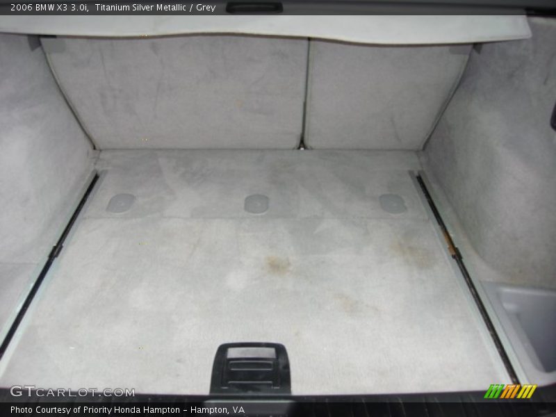 Titanium Silver Metallic / Grey 2006 BMW X3 3.0i