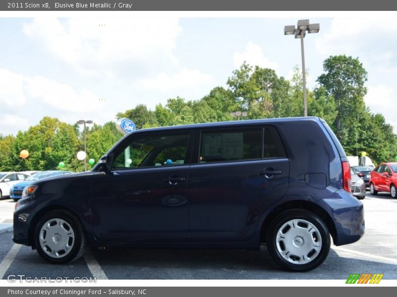 Elusive Blue Metallic / Gray 2011 Scion xB