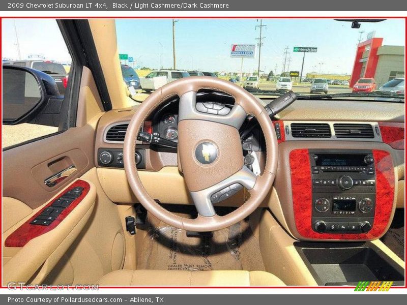 Black / Light Cashmere/Dark Cashmere 2009 Chevrolet Suburban LT 4x4