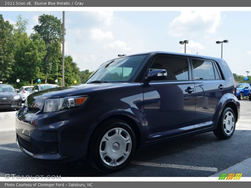Elusive Blue Metallic / Gray 2011 Scion xB