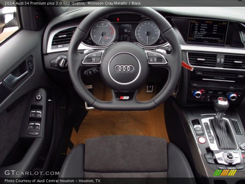 Monsoon Gray Metallic / Black 2014 Audi S4 Premium plus 3.0 TFSI quattro