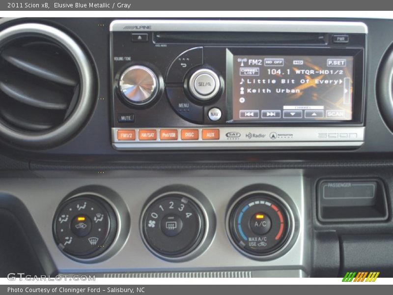 Elusive Blue Metallic / Gray 2011 Scion xB