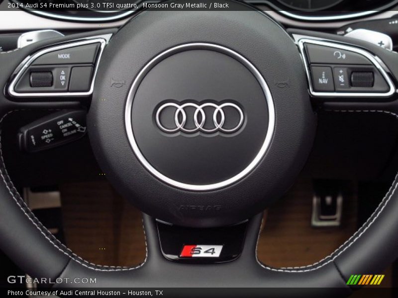 Monsoon Gray Metallic / Black 2014 Audi S4 Premium plus 3.0 TFSI quattro