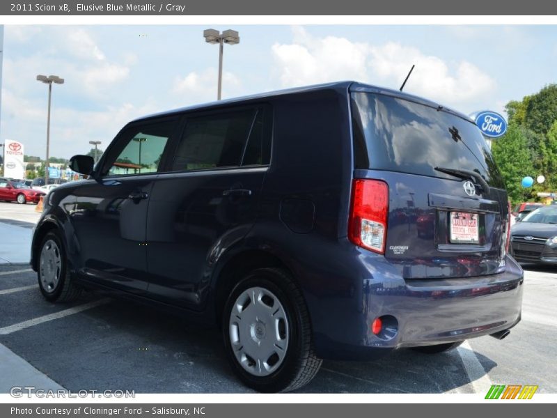 Elusive Blue Metallic / Gray 2011 Scion xB