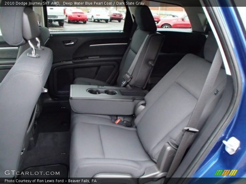 Deep Water Blue Pearl Coat / Dark Slate Gray 2010 Dodge Journey SXT AWD