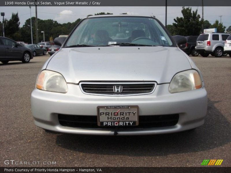 Vogue Silver Metallic / Gray 1998 Honda Civic LX Sedan