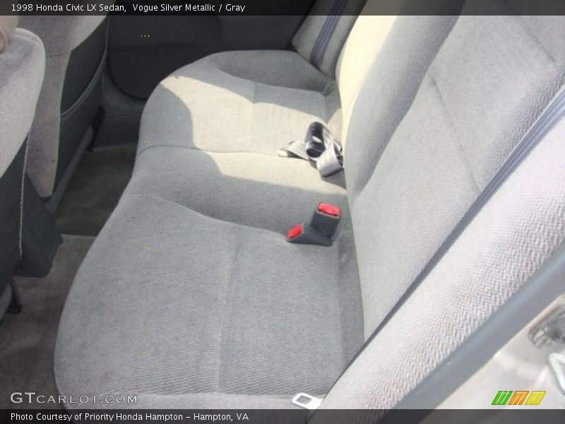 Vogue Silver Metallic / Gray 1998 Honda Civic LX Sedan