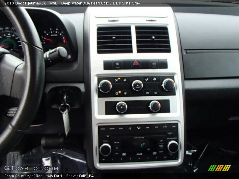 Deep Water Blue Pearl Coat / Dark Slate Gray 2010 Dodge Journey SXT AWD