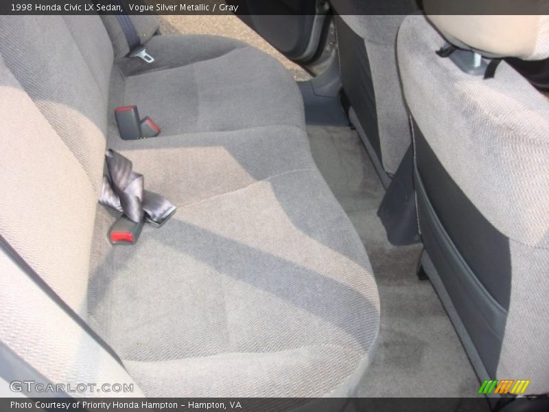 Vogue Silver Metallic / Gray 1998 Honda Civic LX Sedan