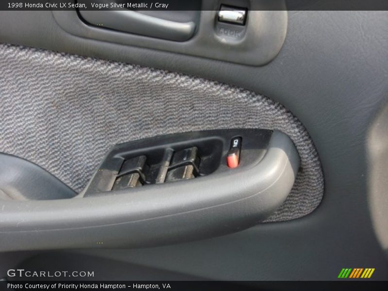 Vogue Silver Metallic / Gray 1998 Honda Civic LX Sedan