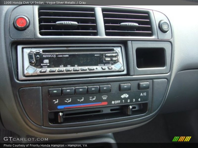 Vogue Silver Metallic / Gray 1998 Honda Civic LX Sedan