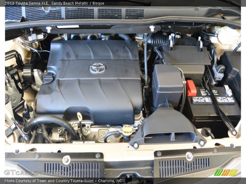 Sandy Beach Metallic / Bisque 2013 Toyota Sienna XLE