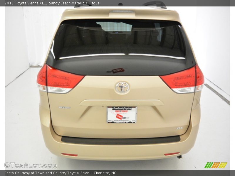 Sandy Beach Metallic / Bisque 2013 Toyota Sienna XLE