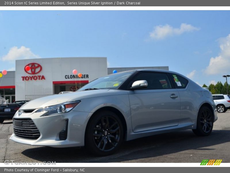 Series Unique Silver Ignition / Dark Charcoal 2014 Scion tC Series Limited Edition
