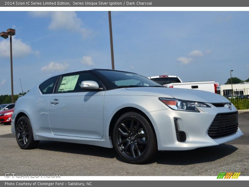 Series Unique Silver Ignition / Dark Charcoal 2014 Scion tC Series Limited Edition