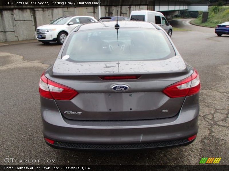 Sterling Gray / Charcoal Black 2014 Ford Focus SE Sedan