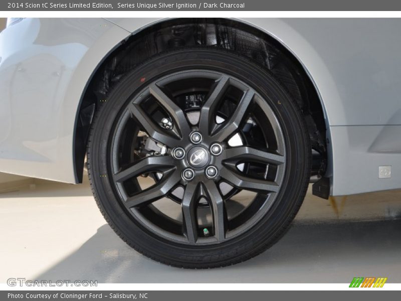 Series Unique Silver Ignition / Dark Charcoal 2014 Scion tC Series Limited Edition