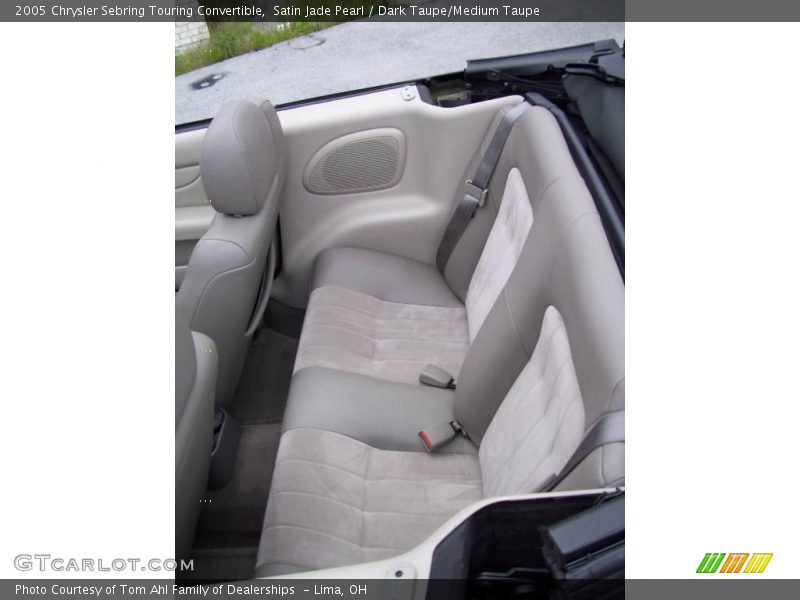 Satin Jade Pearl / Dark Taupe/Medium Taupe 2005 Chrysler Sebring Touring Convertible