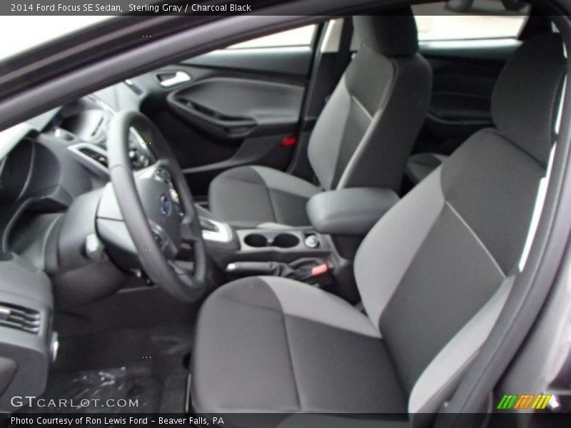 Sterling Gray / Charcoal Black 2014 Ford Focus SE Sedan