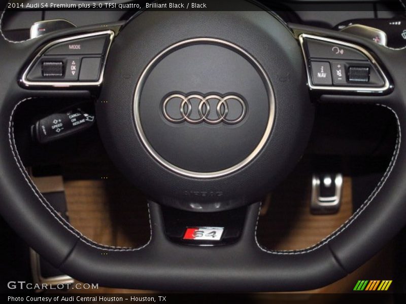 Brilliant Black / Black 2014 Audi S4 Premium plus 3.0 TFSI quattro