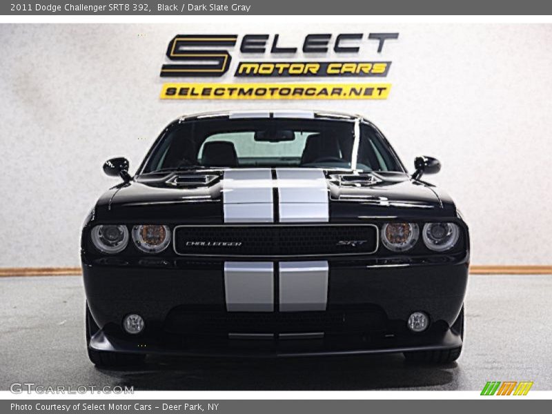Black / Dark Slate Gray 2011 Dodge Challenger SRT8 392