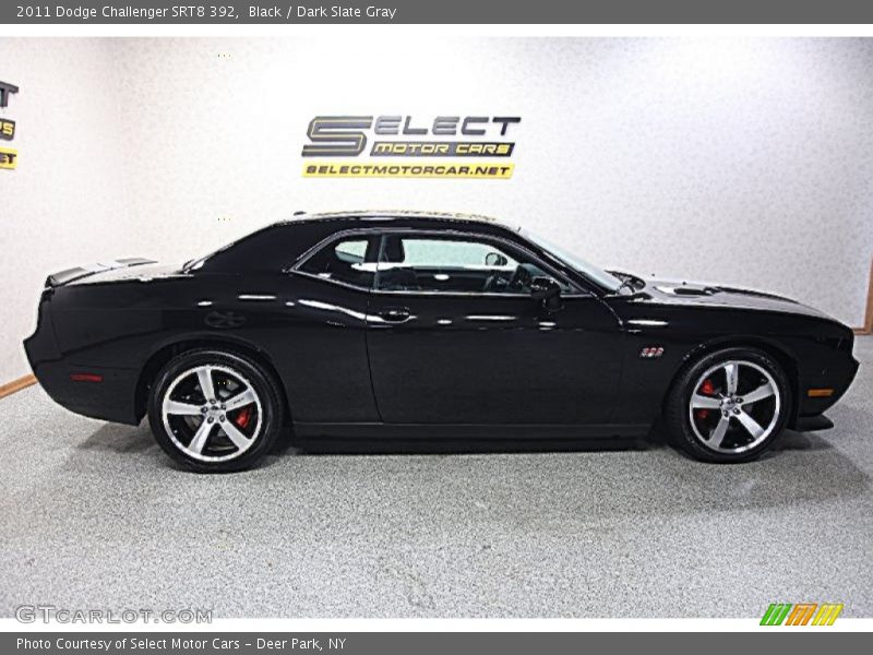 Black / Dark Slate Gray 2011 Dodge Challenger SRT8 392