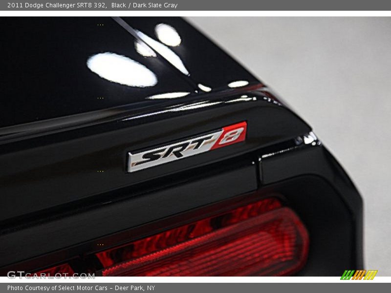 Black / Dark Slate Gray 2011 Dodge Challenger SRT8 392