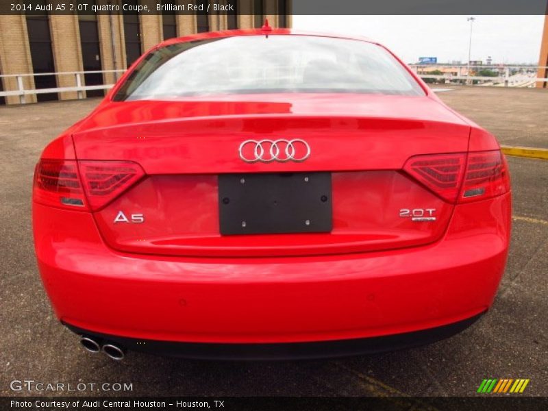 Brilliant Red / Black 2014 Audi A5 2.0T quattro Coupe