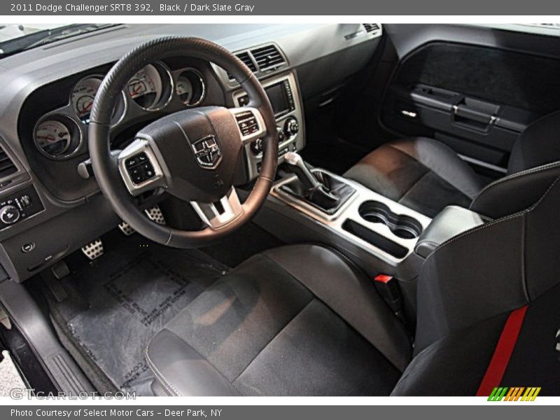 Black / Dark Slate Gray 2011 Dodge Challenger SRT8 392