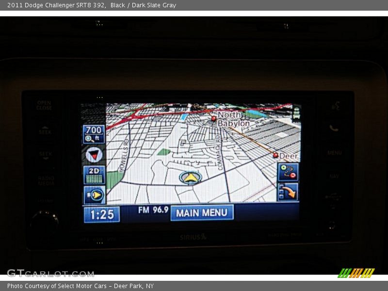 Black / Dark Slate Gray 2011 Dodge Challenger SRT8 392