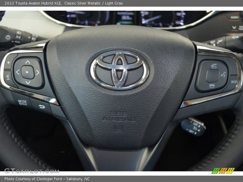 Classic Silver Metallic / Light Gray 2013 Toyota Avalon Hybrid XLE