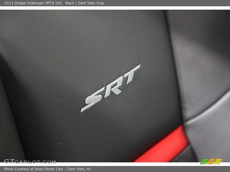 Black / Dark Slate Gray 2011 Dodge Challenger SRT8 392