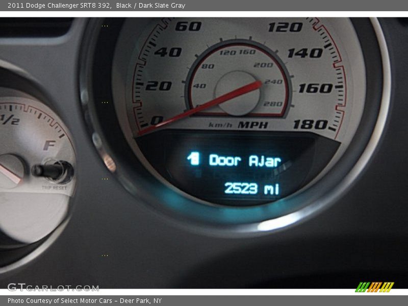 Black / Dark Slate Gray 2011 Dodge Challenger SRT8 392