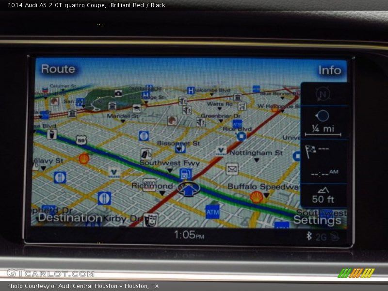 Brilliant Red / Black 2014 Audi A5 2.0T quattro Coupe