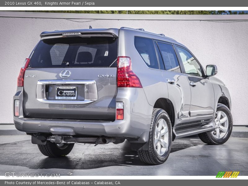 Knights Armor Pearl / Sepia 2010 Lexus GX 460