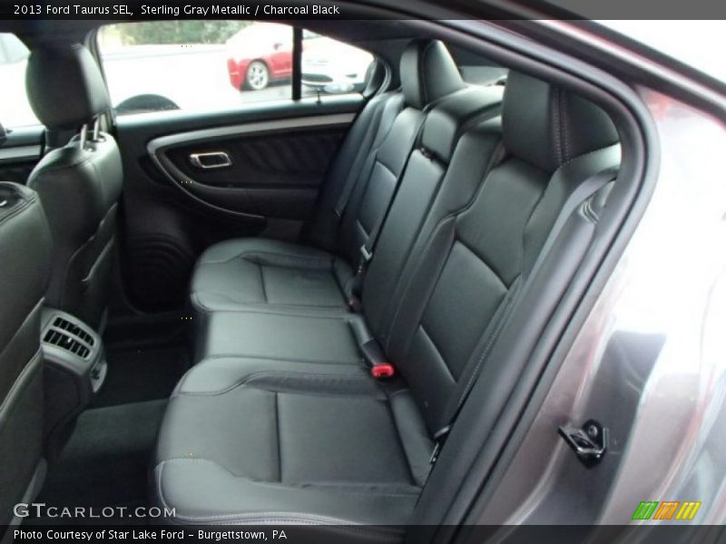 Sterling Gray Metallic / Charcoal Black 2013 Ford Taurus SEL