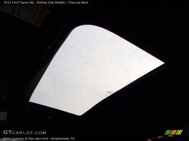 Sterling Gray Metallic / Charcoal Black 2013 Ford Taurus SEL