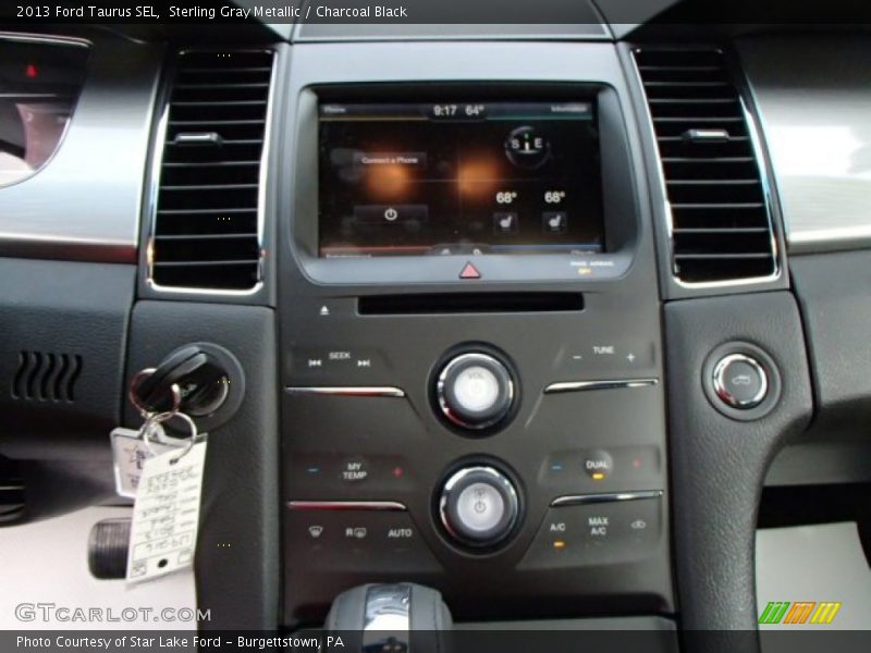 Sterling Gray Metallic / Charcoal Black 2013 Ford Taurus SEL