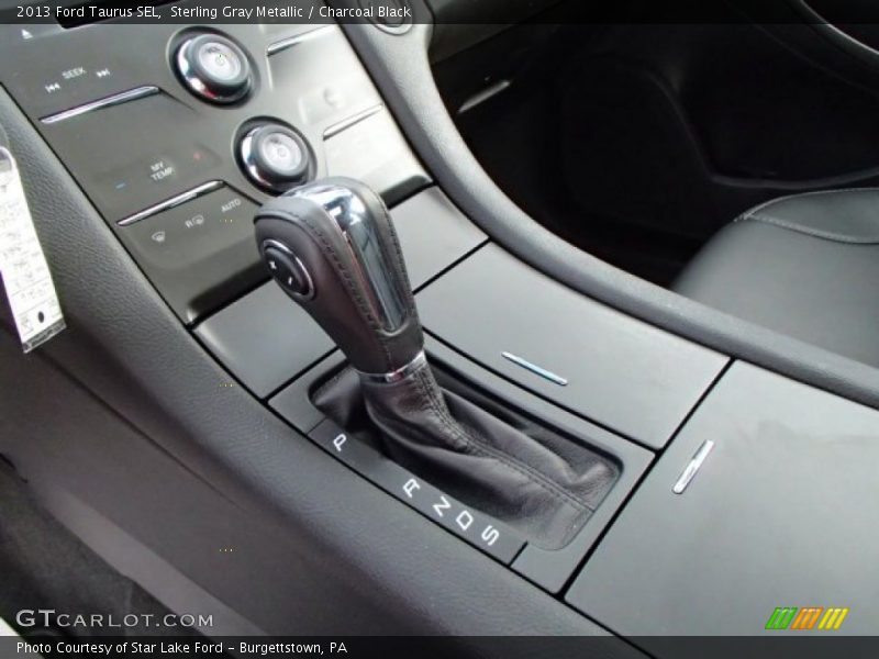 Sterling Gray Metallic / Charcoal Black 2013 Ford Taurus SEL