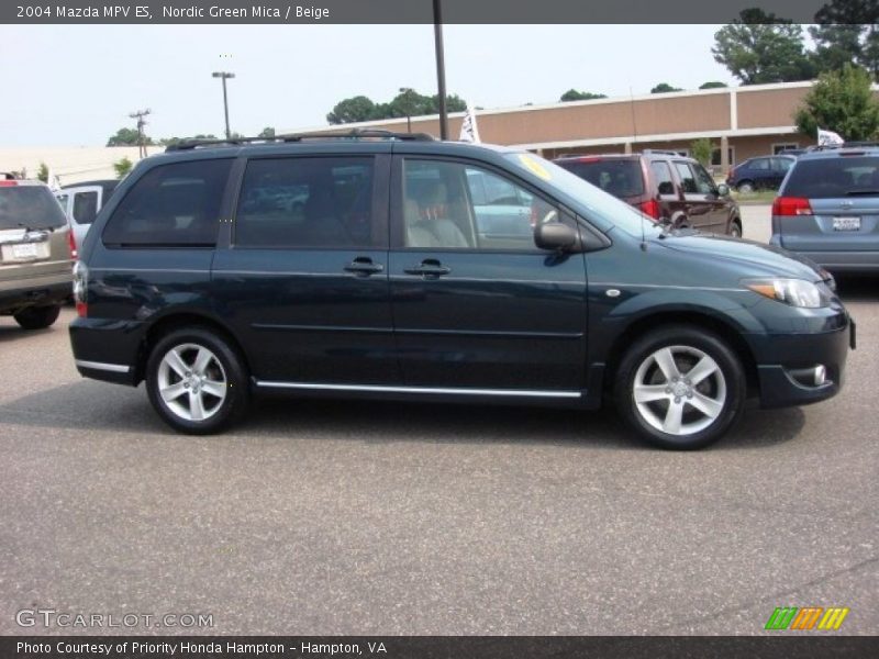 Nordic Green Mica / Beige 2004 Mazda MPV ES