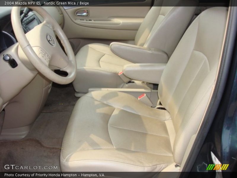 Nordic Green Mica / Beige 2004 Mazda MPV ES